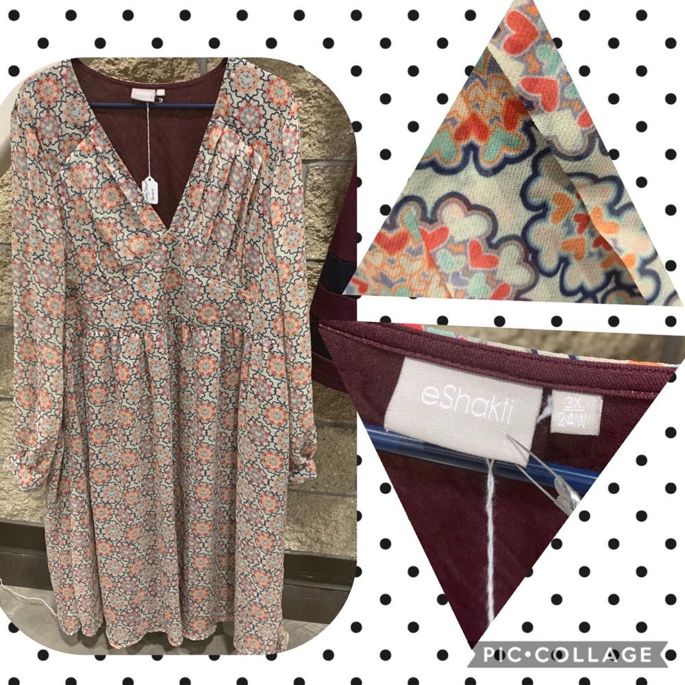 Funky long sleeved eshakti dress